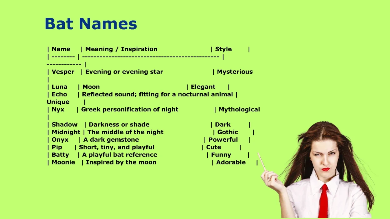 Bat Names: 200+ Unique, Cute, Funny, and Mysterious Ideas