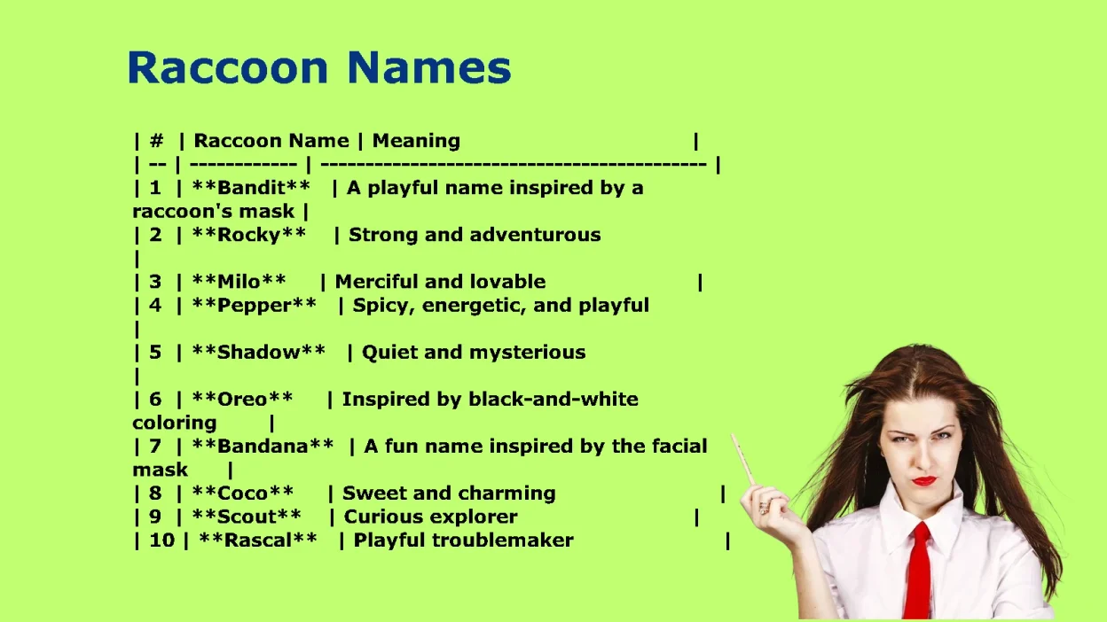 Raccoon Names: 200+ Cute, Funny, Unique & Clever Ideas