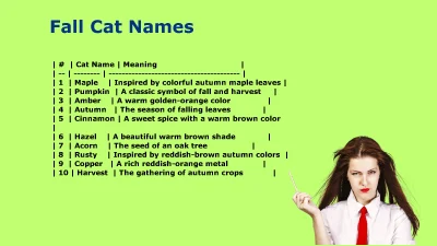 Fall Cat Names: 250+ Cute, Cozy, and Autumn-Inspired Ideas